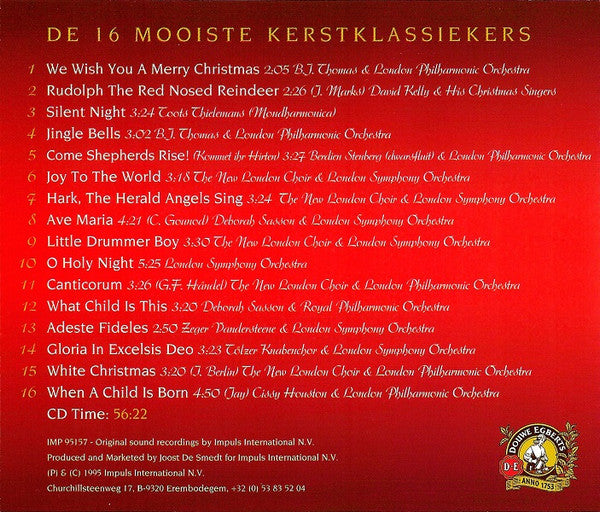 Various - Douwe Egberts Wenst U Een Vrolijk Kerstfeest (CD) 71094 Compact Disc Goede Staat