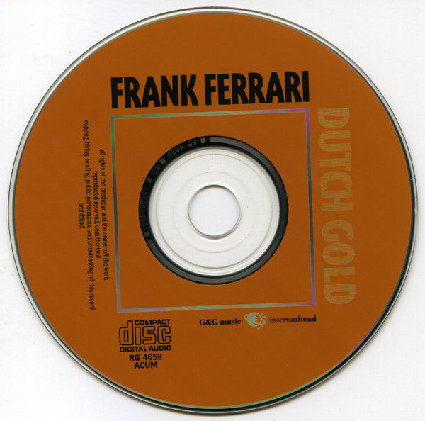 Frank Ferrari - Dutch Gold (CD) 70409 Compact Disc Goede Staat