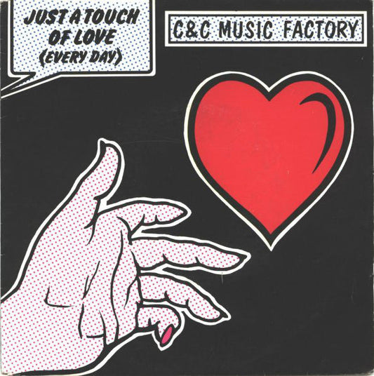 C + C Music Factory - Just A Touch Of Love (Everyday) 20249 Vinyl Singles Goede Staat