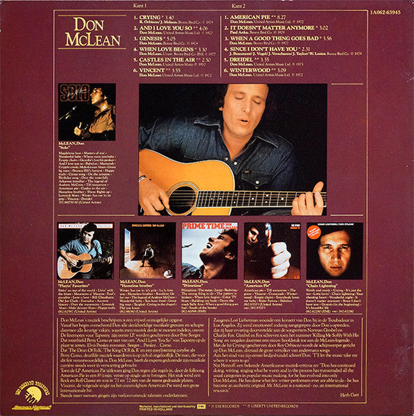 Don McLean – All Hits (LP) 51200