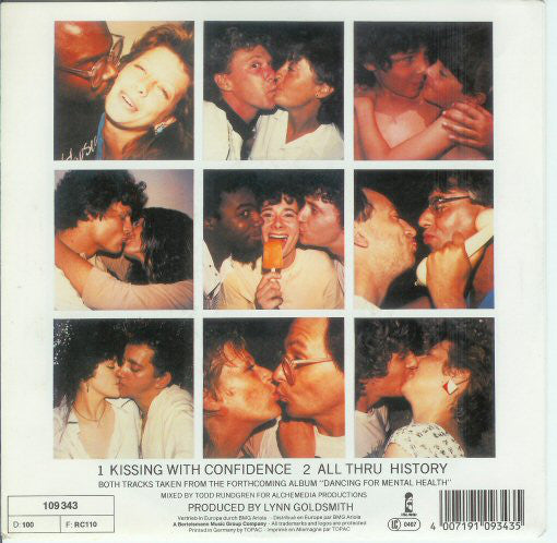 Will Powers - Kissing With Confidence 25563 Vinyl Singles Vinyl Goed / Hoes Goed