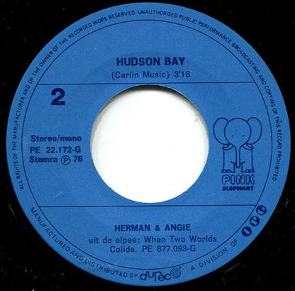 Herman & Angie - What About Me Vinyl Singles Vinyl Zeer Goed / Hoesje Goed "VINYLSINGLES.NL"