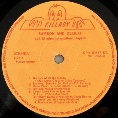 Unbekannter Künstler – Samson And Delilah und 15 weitere internationale Top-Hits (LP) 49560