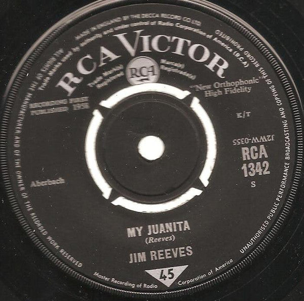 Jim Reeves - Welcome To My World 42232 Vinyl Singles Toevoegen Vinyl Goed / Hoes Generic