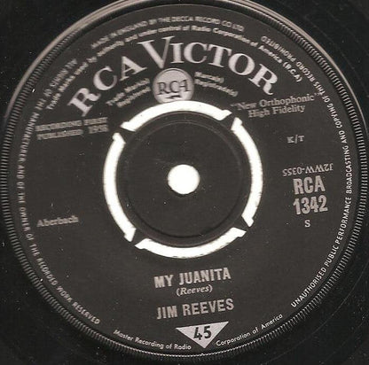 Jim Reeves - Welcome To My World 42232 Vinyl Singles Toevoegen Vinyl Goed / Hoes Generic