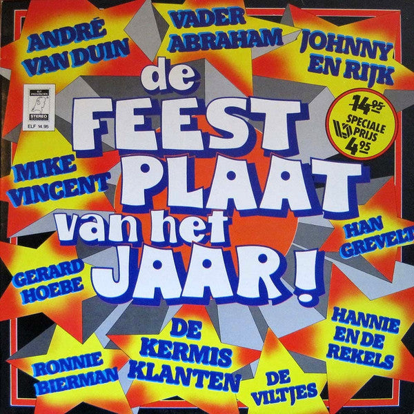 Various - De Feestplaat Van Het Jaar (LP) 45199 Vinyl LP JUKEBOXSINGLES.NL   