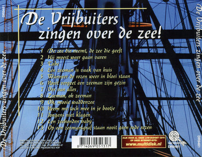 Vrijbuiters - Zingen Over De Zee! (CD) 70694 Compact Disc Goede Staat