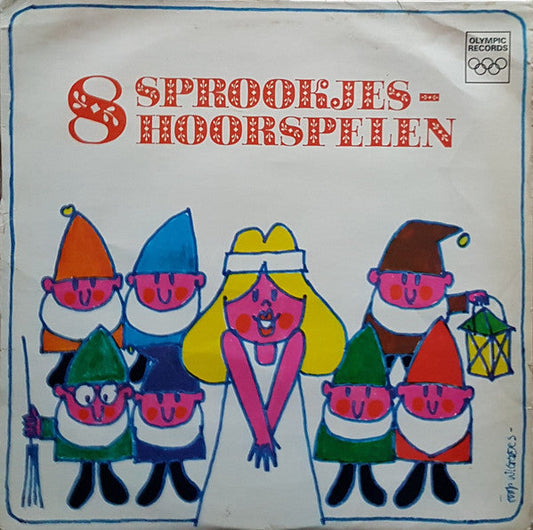 Nieuw Rotterdams Toneel - 8 Sprookjeshoorspelen (LP) Vinyl LP Vinyl (VG) <br> Hoes (G+)