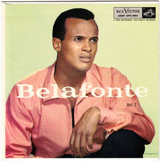 Harry Belafonte - Belafonte - Act * Vinyl Singles Vinyl Zeer Goed / Hoesje Goed "VINYLSINGLES.NL"