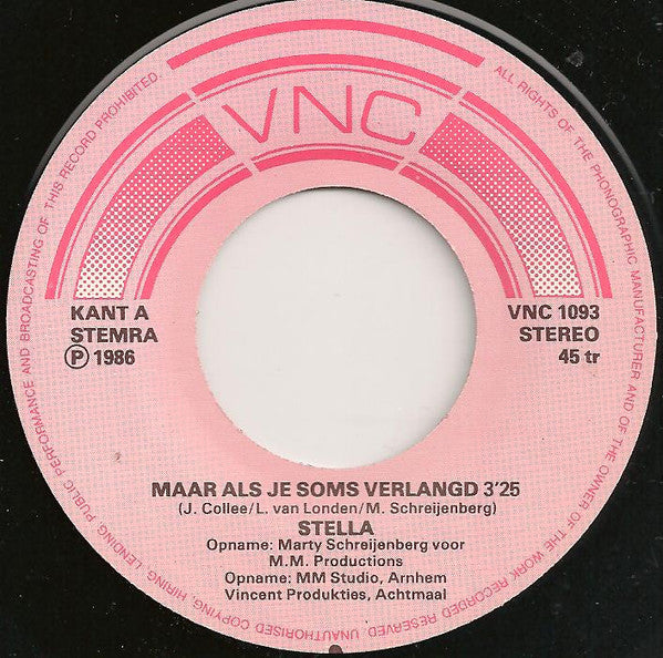 Stella - Maar Als Je Soms Verlangd 15640