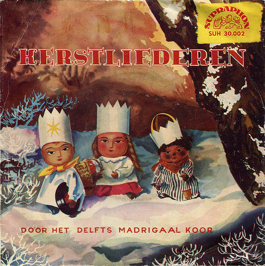 Delfts Madrigaalkoor - Kerstliederen 32169 Vinyl Singles Vinyl Zeer Goed / Hoesje Goed "VINYLSINGLES.NL"