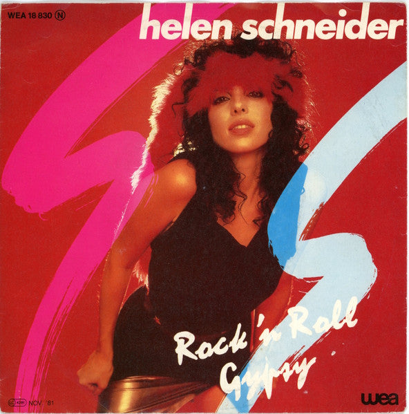 Helen Schneider - Rock 'N' Roll Gypsy Vinyl Singles Vinyl Zeer Goed / Hoesje Goed "VINYLSINGLES.NL"