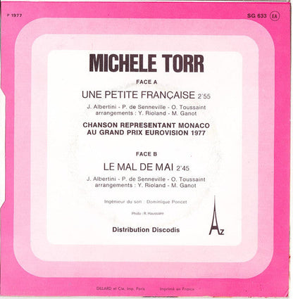 Michèle Torr – Une Petite Française 33926