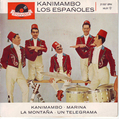 Los Españoles - Kanimambo 23384 Vinyl Singles EP Vinyl Goed / Hoes Goed