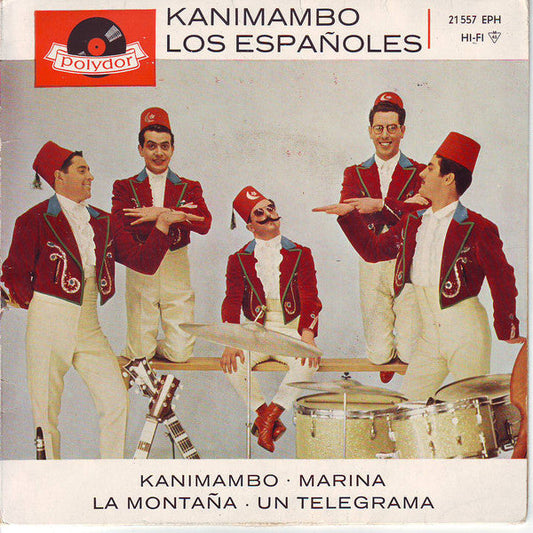 Los Españoles - Kanimambo 23384 Vinyl Singles EP Vinyl Goed / Hoes Goed