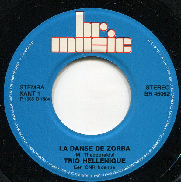 Trio Hellenique - La Danse De Zorba 32440