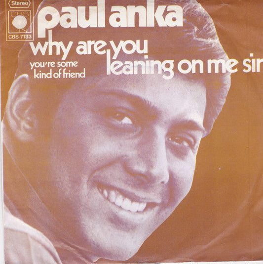 Paul Anka - Warum lehnen Sie sich an mich, Sir 32718 32717 37341