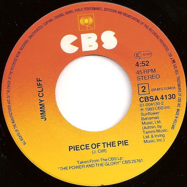 Jimmy Cliff - Sunshine In The Music 13966