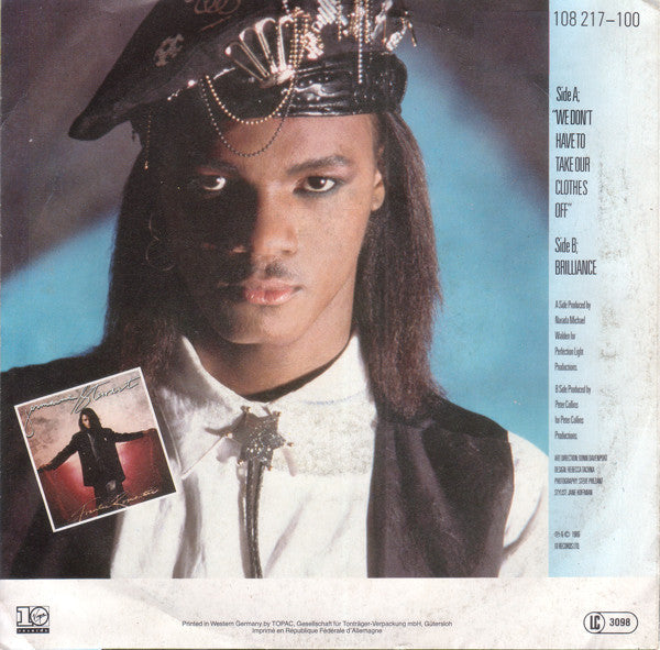 Jermaine Stewart - We Don't Have To Take Our Clothes Off 41877 Vinyl Singles Vinyl Goed / Hoes Goed