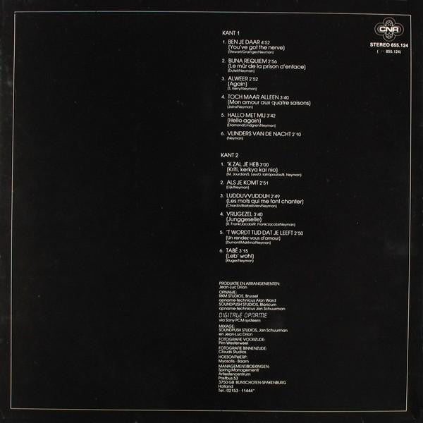 Benny Neyman - Vlinders Van De Nacht (LP) 43704 Vinyl LP Vinyl Zeer Goed / Hoesje Goed "VINYLSINGLES.NL"