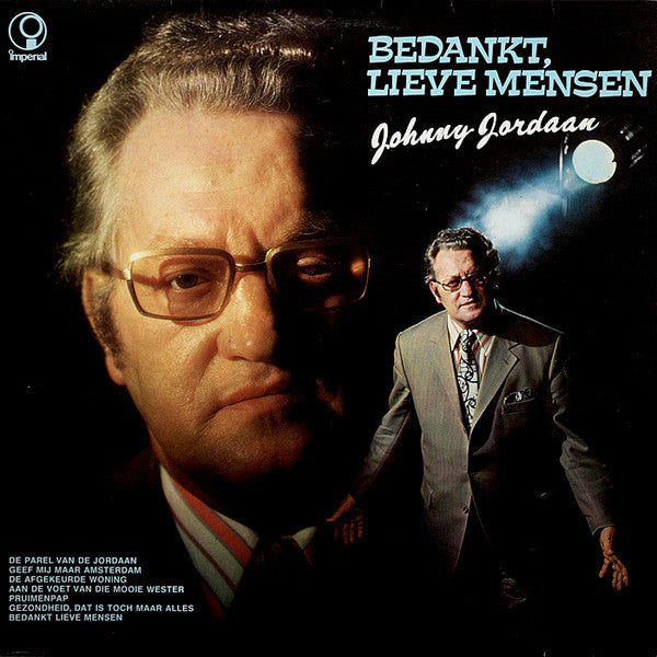 Johnny Jordaan - Bedankt, Lieve Mensen (LP) 52147 Vinyl LP Vinyl Goed / Hoes Goed