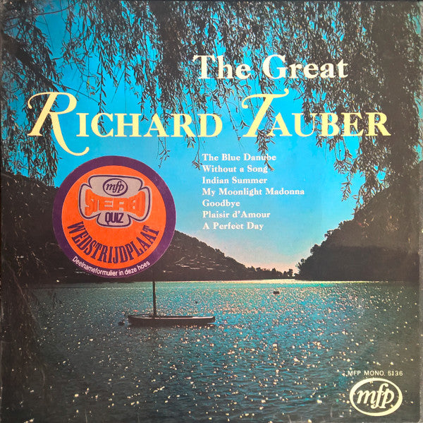 Richard Tauber - The Great (LP) 42358 Vinyl LP JUKEBOXSINGLES.NL   