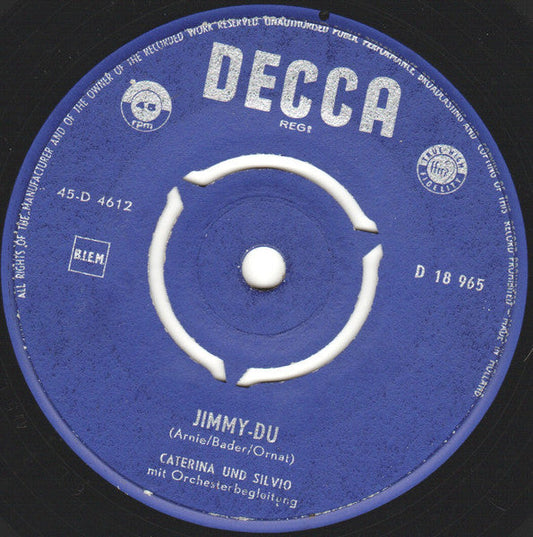 Caterina Und Silvio - Jimmy - Du