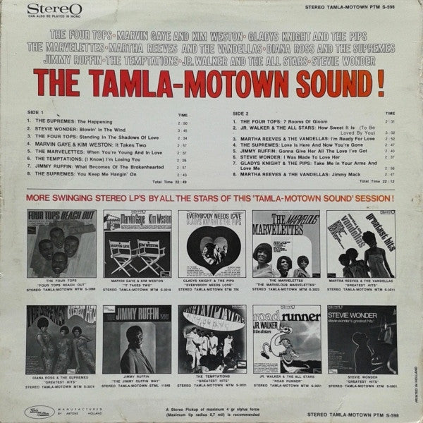 Various - The Tamla-Motown Sound! (LP) 51772 Vinyl LP Vinyl Goed / Hoes Goed