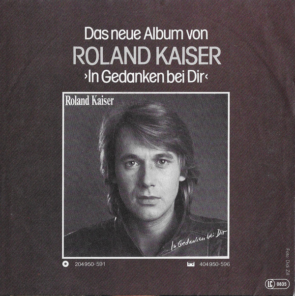 Roland Kaiser - Manchmal Mage Ich Schon Mit Dir 30927