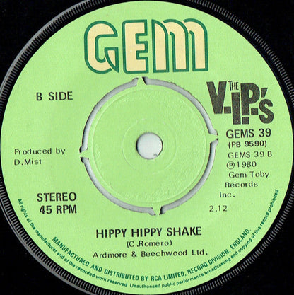 V.I.P.'s - The Quarter Moon 41293 Vinyl Singles Vinyl Goed / Hoes Goed
