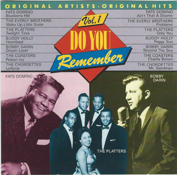 Various - Do You Remember Vol. 1 (CD) 70431 Compact Disc Goede Staat
