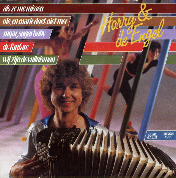 Harry En de Engel - Als Ze Me Missen Vinyl Singles Vinyl Zeer Goed / Hoesje Goed "VINYLSINGLES.NL"