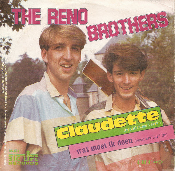 Reno Brothers - Claudette 06241 Vinyl Singles Vinyl Goed / Hoes Goed