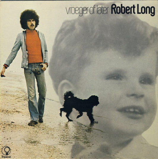Robert Long - Vroeger Of Later (LP) 52081 Vinyl LP Vinyl Goed / Hoes Goed