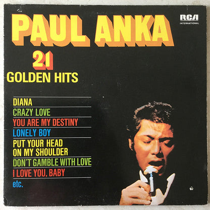 Paul Anka - 21 Golden Hits (LP) 48541 Vinyl LP JUKEBOXSINGLES.NL   