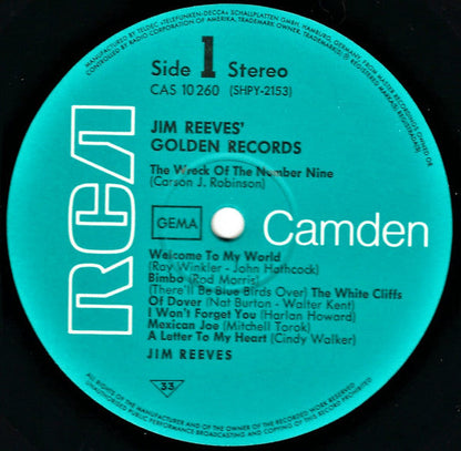 Jim Reeves – Jim Reeves' Goldene Schallplatten (LP) 41684