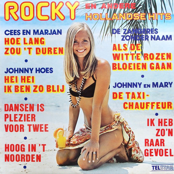 Various - Rocky En Andere Hollandse Hits (LP) 46425 Vinyl LP Vinyl Goed / Hoes Goed