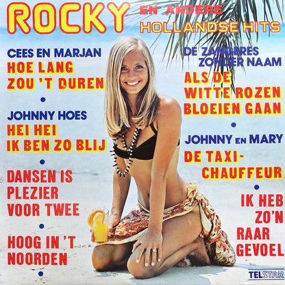 Various - Rocky En Andere Hollandse Hits (LP) 46425 Vinyl LP Vinyl Goed / Hoes Goed
