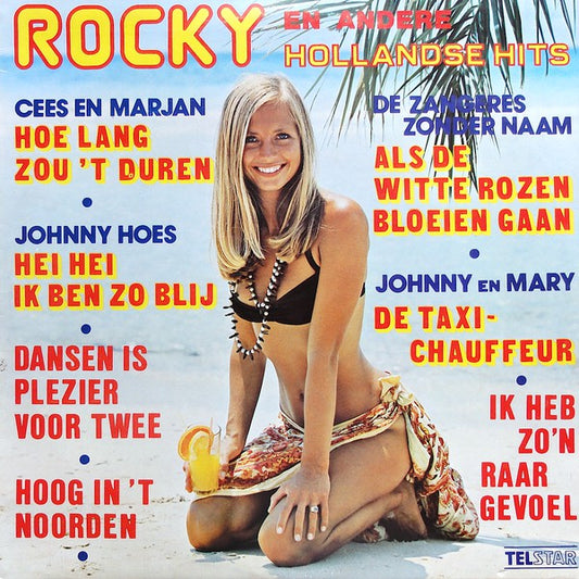 Various - Rocky En Andere Hollandse Hits (LP) 46425 Vinyl LP Vinyl Goed / Hoes Goed