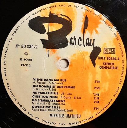 Mireille Mathieu – En Direct De L'Olympia (LP) 49527