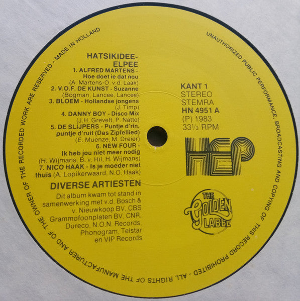 Various - Hatsikidee Elpee (LP) 46657