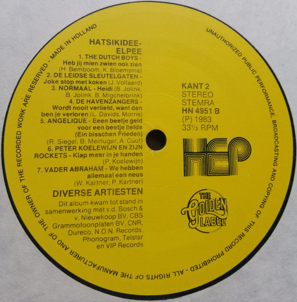 Various - Hatsikidee Elpee (LP) 46657