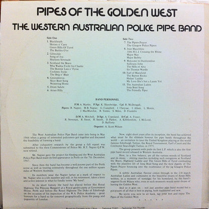 Western Australia Police Pipe Band – Pipes Of The Golden West (LP) 51104