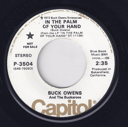 Buck Owens And His Buckaroos - In The Palm Of Your Hand 42611 Vinyl Singles Vinyl Goed / Hoes Generic