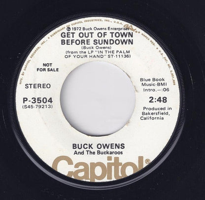 Buck Owens And His Buckaroos - In The Palm Of Your Hand 42611 Vinyl Singles Vinyl Goed / Hoes Generic