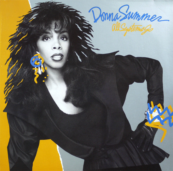 Donna Summer - All Systems Go (LP) 51982 Vinyl LP Vinyl Goed / Hoes Zie Foto