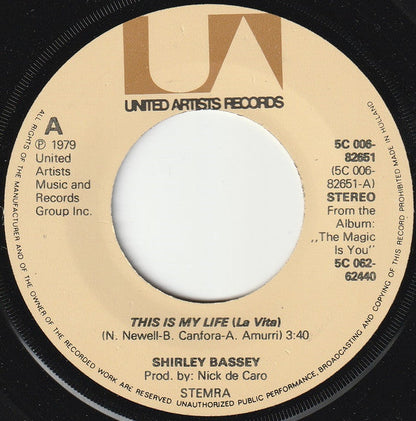 Shirley Bassey – Das ist mein Leben (La Vita) 38971