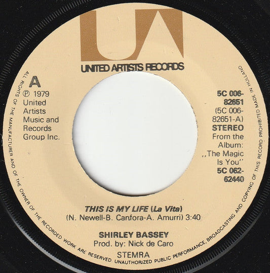 Shirley Bassey – Das ist mein Leben (La Vita) 38971