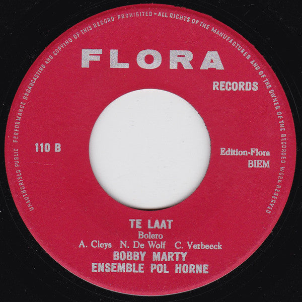 Bobby Marty, Ensemble Pol Horna - My Darling 35921