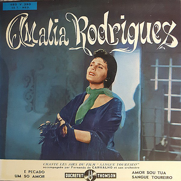 Amalia Rodrigues – Chante Les Airs Du Film Sangue Toureiro (EP) 23433